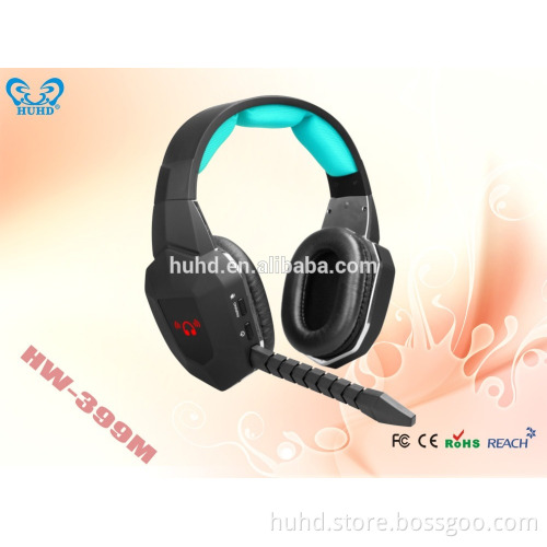 2.4G fiber-optical wireless gaming digital headsetLED light headphone with mic for PS3 PS4 Xbox one Xbox 360 PC MAC TV